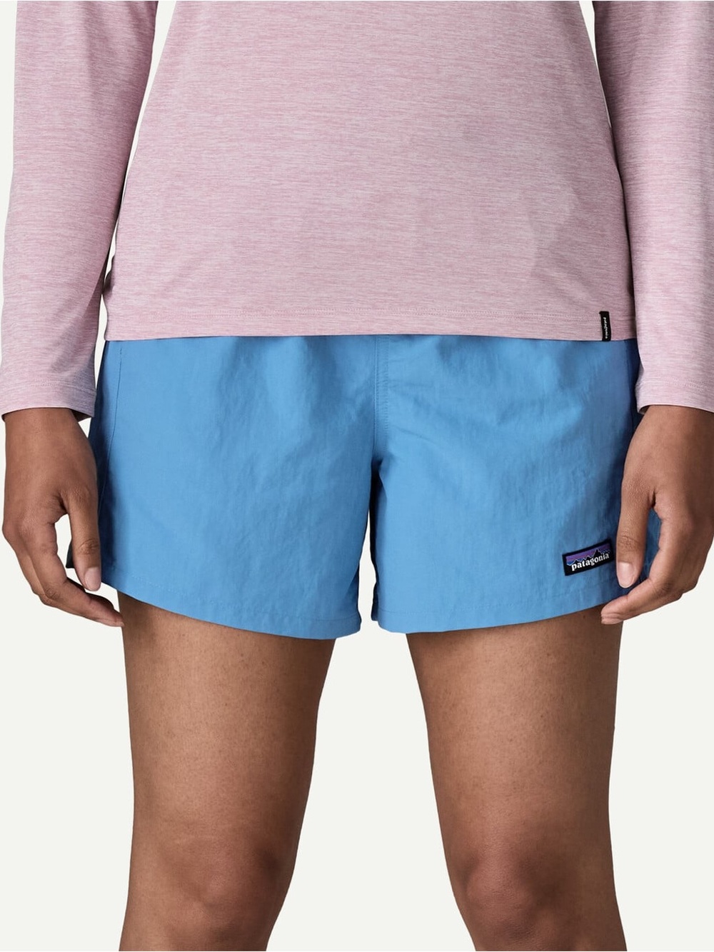 Patagonia | Women's Baggies™ Shorts - 5" Shore Blue Hiking Running Outdoor - Picture 2 of 7
